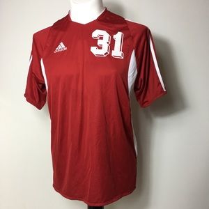 Adidas soccer jersey #31 men’s shirt medium